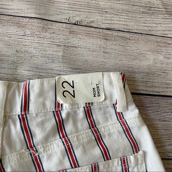NWT PacSun Striped Mom Short Size 22 - Picture 6 of 7